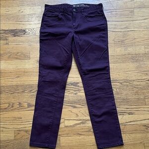 GAP Deep Purple Always Skinny Trousers